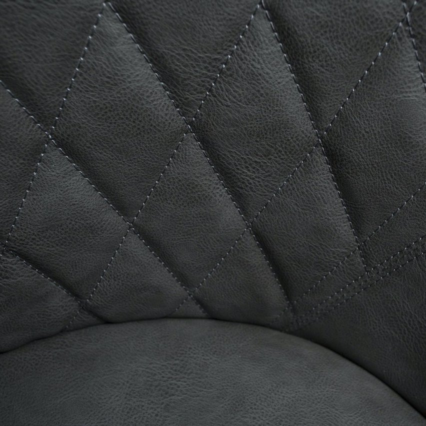 Rombo Grey Leather